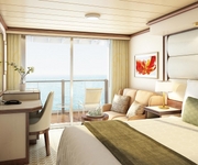 Regal Princess Princess Cruises Deluxe Balcony Two Lower Beds
