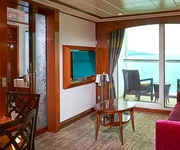 Norwegian Gem Norwegian Cruise Line The Haven 2-Bedroom Family Villa with Balcony