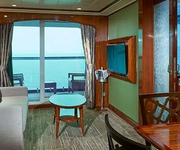 Norwegian Gem Norwegian Cruise Line 2-Bedroom Deluxe Family Suite with Balcony