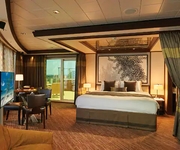 Norwegian Jade Norwegian Cruise Line The Haven Deluxe Owner's Suite with Large Balcony