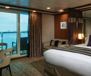 Norwegian Jade Norwegian Cruise Line Forward-Facing Deluxe Penthouse with Large Balcony