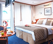 MS Rossia Riviera Travel Panorama Balcony Suite - Upper Deck