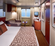 Nieuw Amsterdam Holland America Line Large Ocean view Stateroom (Fully Obstructed View)