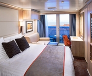 Nieuw Statendam Holland America Line Verandah Stateroom (Partially Obstructed Views)