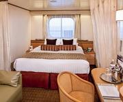 Zaandam Holland America Line Large Ocean view Stateroom (Porthole View)