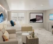 Norwegian Prima Norwegian Cruise Line Forward-facing Club Balcony Suite With Large Balcony