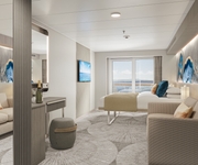Norwegian Prima Norwegian Cruise Line Forward-Facing Club Balcony Suite