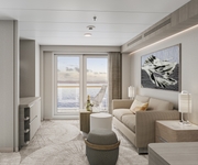 Norwegian Prima Norwegian Cruise Line Family Suite With Master Bedroom & Balcony