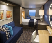 Spectrum of the Seas Royal Caribbean Obstructed Ocean View Balcony