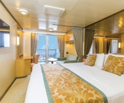 Arcadia P&O Cruises Deluxe Balcony with Bath/Shower