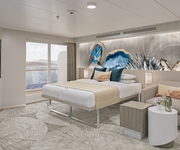 Norwegian Viva Norwegian Cruise Line Forward-facing Club Balcony Suite With Large Balcony
