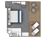 MV Ocean Albatros Riviera Travel Balcony Suite