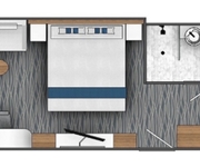 MV Ocean Albatros Riviera Travel Single Porthole Cabin