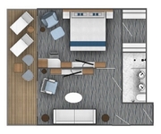 MV Ocean Albatros Riviera Travel Premium Balcony Suite