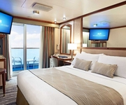 Caribbean Princess Princess Cruises Balcony Two Lower Beds