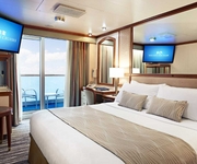 Sapphire Princess Princess Cruises Premium Balcony Two Lower Beds