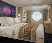 Disney Treasure Disney Cruise Line Deluxe Oceanview Stateroom