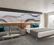 Norwegian Aqua Norwegian Cruise Line Forward-facing Club Balcony Suite With Large Balcony