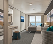 Norwegian Aqua Norwegian Cruise Line Forward Facing Club Balcony Suite