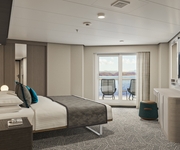 Norwegian Aqua Norwegian Cruise Line Aft-facing Suite With Large Balcony