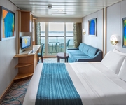 Grandeur of the Seas Royal Caribbean Ocean View Balcony Quad Gty