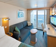 Allure of the Seas Royal Caribbean Ocean View Balcony Quad GTY