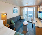 Oasis of the Seas Royal Caribbean Ocean View Balcony Quad Gty
