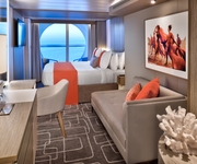 Celebrity Beyond Celebrity Cruises Deluxe Porthole view with veranda