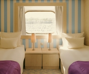 Ambition Ambassador Cruise Line Ocean View Cabin (Aft - Deck 7)