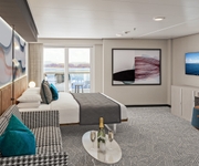 Norwegian Luna Norwegian Cruise Line Forward-facing Club Balcony Suite With Large Balcony