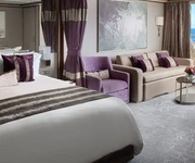 Norwegian Jewel Norwegian Cruise Line Forward-Facing Deluxe Penthouse with Large Balcony