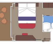 MSC World Atlantic MSC Cruises Deluxe Balcony  With Promenade View Fantastica