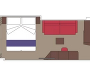 MSC World Atlantic MSC Cruises Deluxe Balcony with Partial View Fantastica