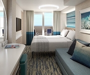 Carnival Festivale Carnival Cruise Line Forward-View Extended Balcony