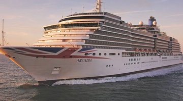 P&O Cruises Arcadia Ship