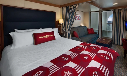 Deluxe Oceanview Stateroom with Navigator's Verandah 