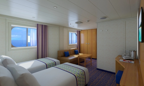 Ocean View Stateroom (Obstructed Views)