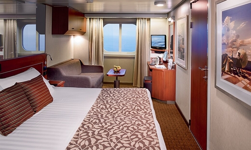 Large Ocean view Spa Stateroom