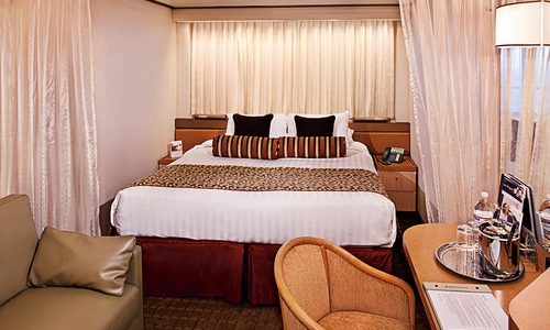 Large Ocean view Stateroom (Fully Obstructed View)