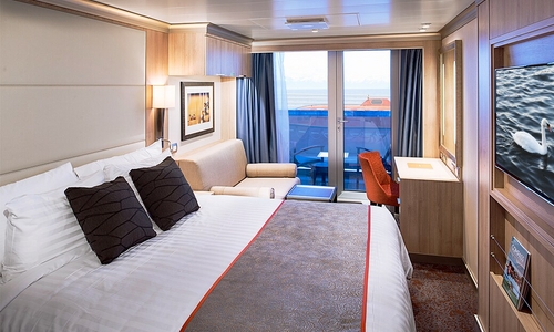 Verandah Stateroom (Partially Obstructed Views)