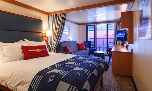 Deluxe Family Oceanview Stateroom with Verandah 