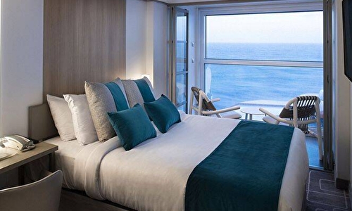 Edge Single Stateroom with Infinite Veranda