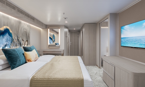 Forward-facing Suite With Master Bedroom & Large Balcony