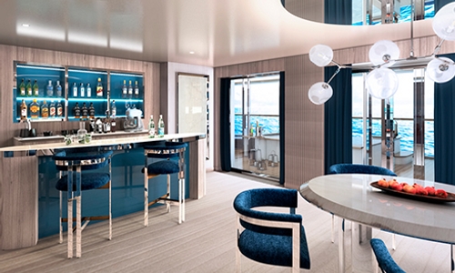 MSC Yacht Club Owner's Suite with Whirlpool Bath