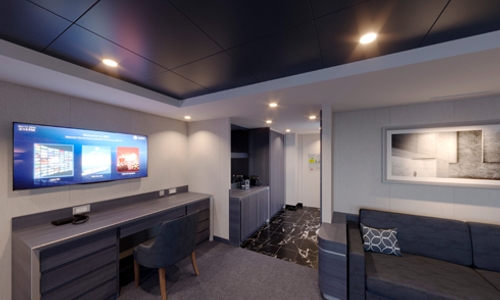 MSC Yacht Club Royal Suite with Whirlpool Bath