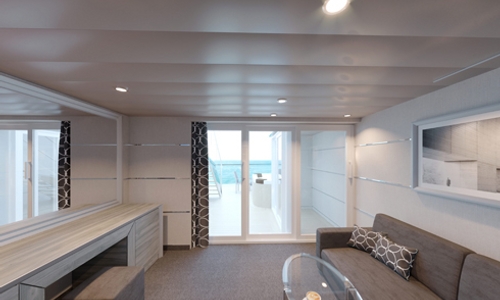 MSC Yacht Club Duplex Suite with Jacuzzi