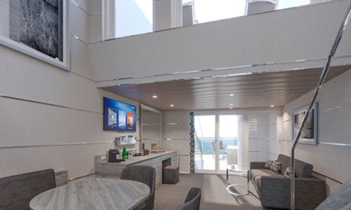 MSC Yacht Club Duplex Suite