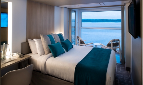 Edge Single Stateroom with Infinite Veranda