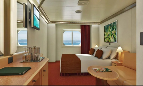 Deluxe Ocean View Stateroom