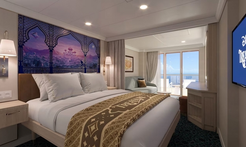 Deluxe Family Oceanview Stateroom with Verandah